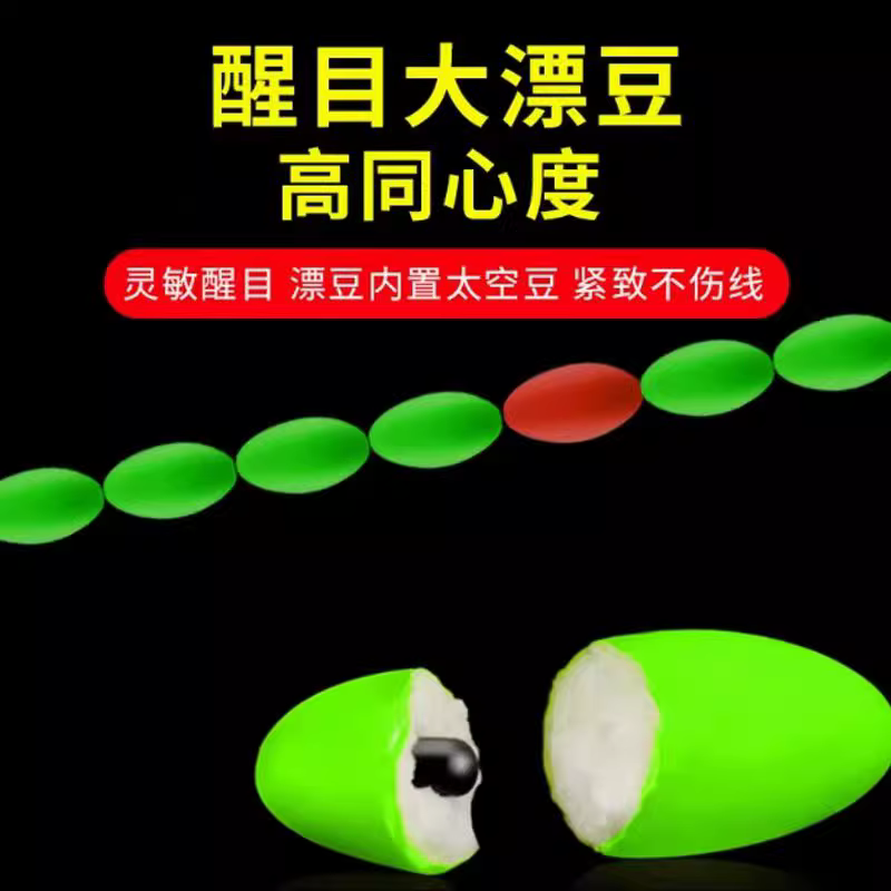 醒目大号七星漂线组成品主线鱼线鱼钩套装鲫鱼免调漂高灵敏主线组 图3