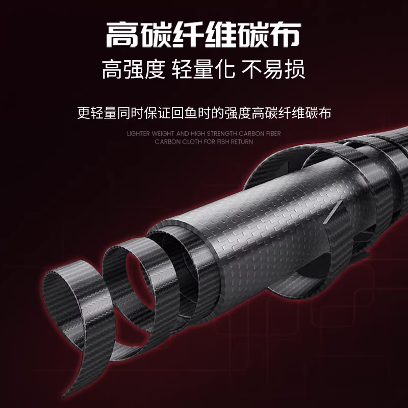 渔名捕远投双稍路亚竿MH+H硬调枪直柄套装淡海水超硬轻雷打黑翘嘴 图3