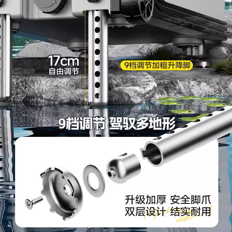 钓鱼箱全套2026新款多功能钓鱼箱台钓箱子超轻可坐29升鱼桶渔具 图5