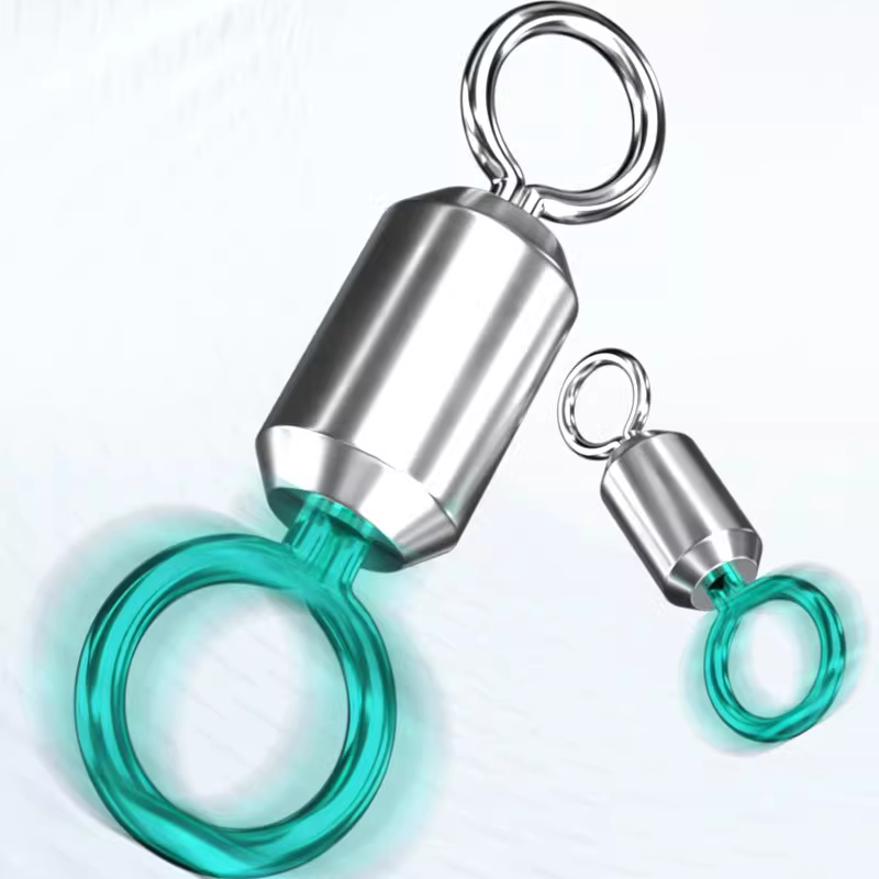 双色8字环八字转环钓鱼小配件连接器强拉力渔具快速垂钓用品路亚 图4